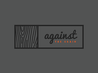Against The Grain Rejected Logo