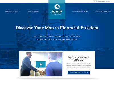 SHP Financial Website financial nautical website