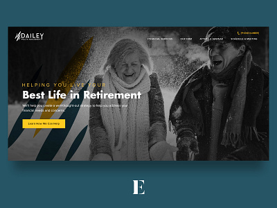 Dailey Wealth Management financial retirement ui wealth management website