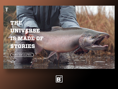 Motovike Films Website agency bajillion design fishing hunting ui video website
