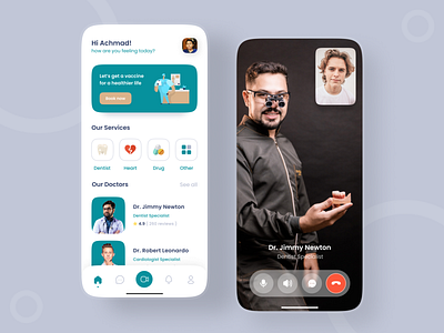 Doctor Consultant App UI by Achmad Qomarudin for Dosage Studio on Dribbble