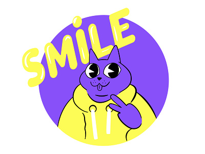 Smile (2022) design illustration lettering vector