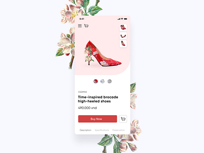 High-Heels concept app design design ui