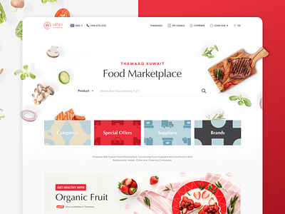 E-commerce Food Marketplace