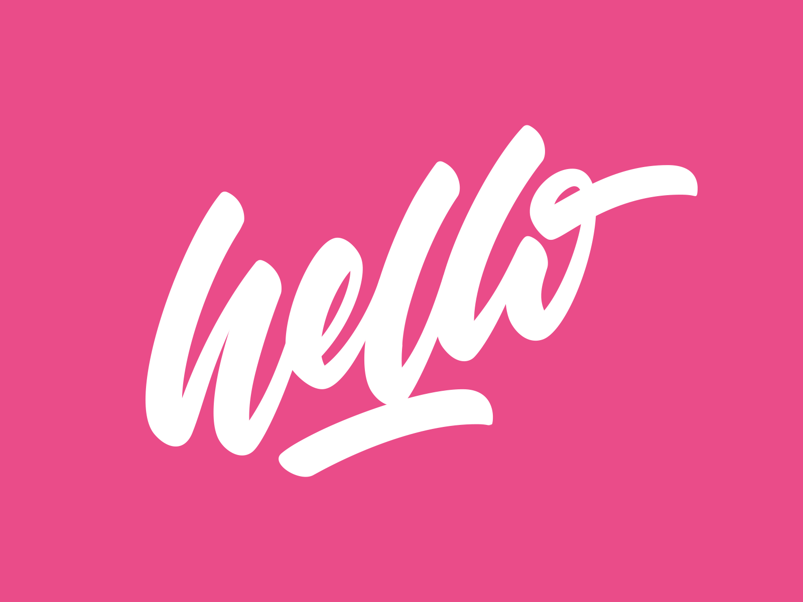 Hello, Dribbble! debut shot design first shot hello hello dribble lettering motion typogaphy vector