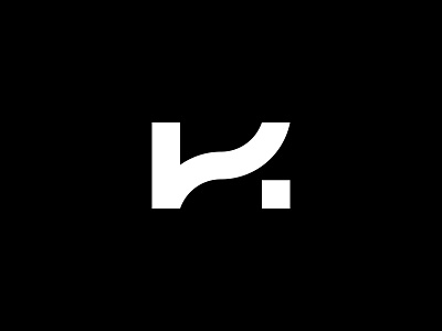 VH Monogram blackandwhite brand branding concept design graphic design identity logo logomark monogram typogaphy