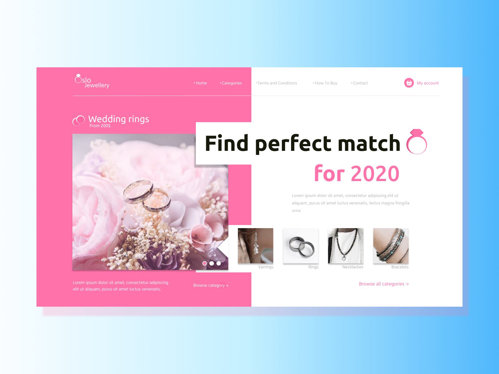 Jewelry Store Project By Luke On Dribbble