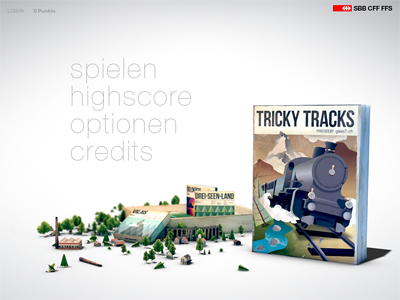 trickytracks 3d browser game game locomotive train