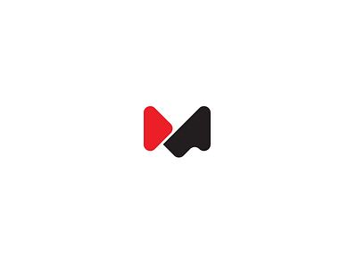 M LOGO agency branding design graphic icon illustration logo m typography vector