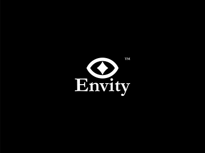 ENVITY black brand brand design brand identity branding branding design envy eye eye logo logo logo design logodesign logos logotype