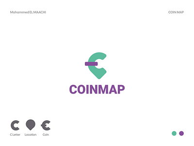 COINMAP bitcoin brand brand design branding branding design coin crypto currency design finance illustration local logo logodesign logos map