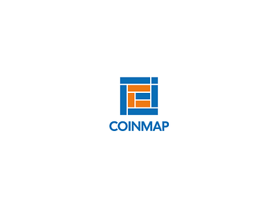 COINMAP bitcoin brand brand design branding branding design crypto design finance illustration location logo logodesign logos map