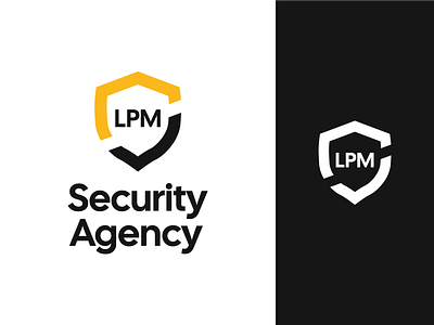 LPM Security Agency agency army brand brand design branding branding design design illustration logo logodesign logos military security shield