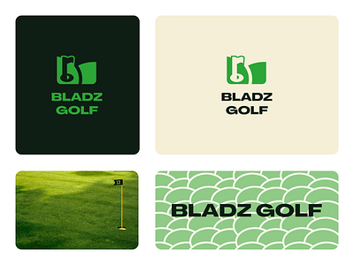 BLADZ GOLF brand brand design branding branding design design golf illustration logo logodesign logos