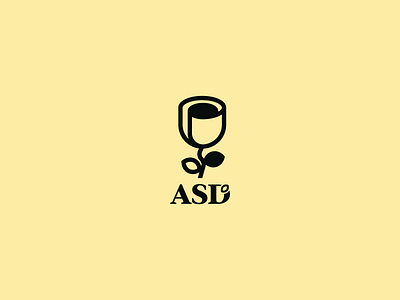 ASD brand brand design branding branding design design florist flower illustration logo logodesign logos luxury
