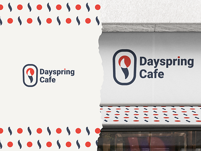 Dayspring Cafe brand brand design branding branding design cafe coffe dawn design illustration logo logodesign logos restaurant smoke steam sun sunrise