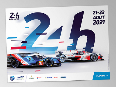 24H DU MANS 24h du mans artdirection branding design graphic design graphicdesign posterdesign race racing car sports