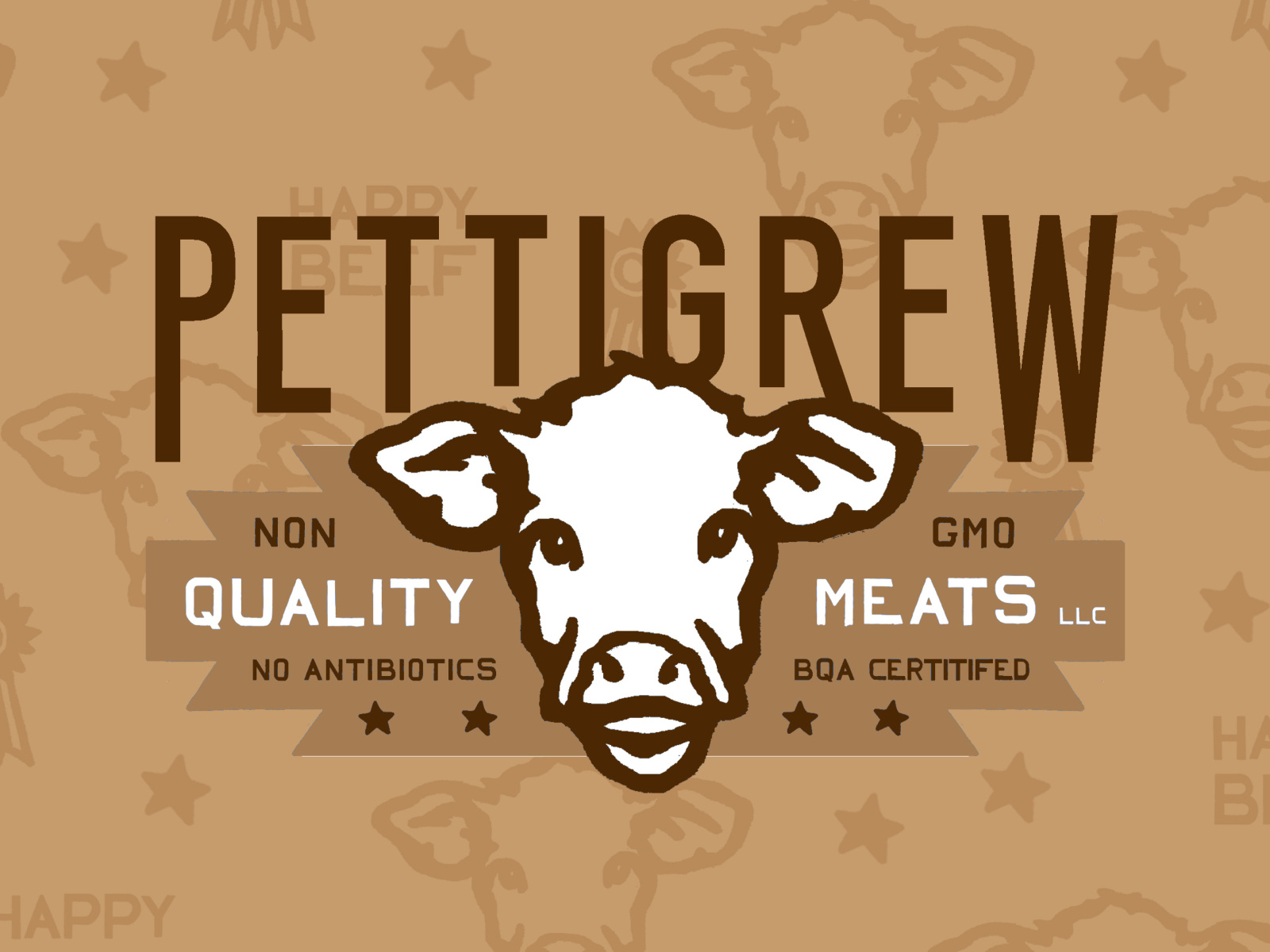 Logo Idea for Pettigrew Quality Meats LLC by Becky Brenneman on Dribbble