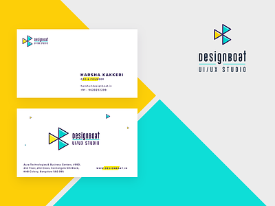 DesignBoat Branding branding business card company design studio ui guidelines logo mobile startup stationery studio ux