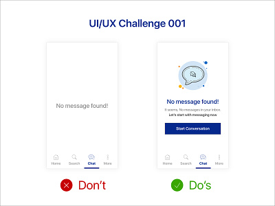 UI UX Challenge 001 app design ui ux