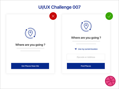 UI UX Challenge 007 design form design map mobile app ui uidesign ux uxdesign webapp