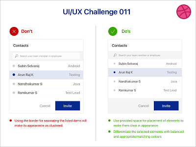 UI UX Challenge 011