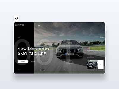 🚙  Mercedes Website Design