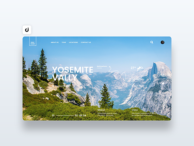 🏔 Yosemite Web Design concept design designer ecommerce follow hire infadev like site website