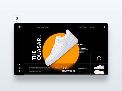 👟 Nike Website Design concept design designer ecommerce follow hire infadev like site website