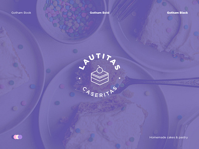 Lautitas brand branding design flat icon logo minimalist modern vector