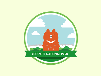Yosemite Sticker badge sticker yosemite