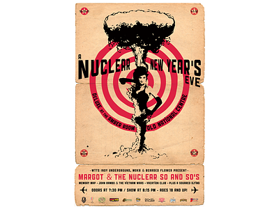 Margot & The Nuclear So and So's Event poster
