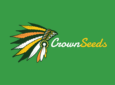 CrownSeeds logo logodesign logotype vector