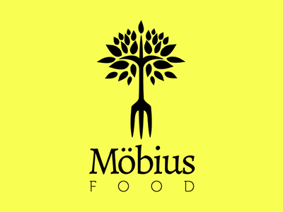 Mobius Logo branding identity logo mobius
