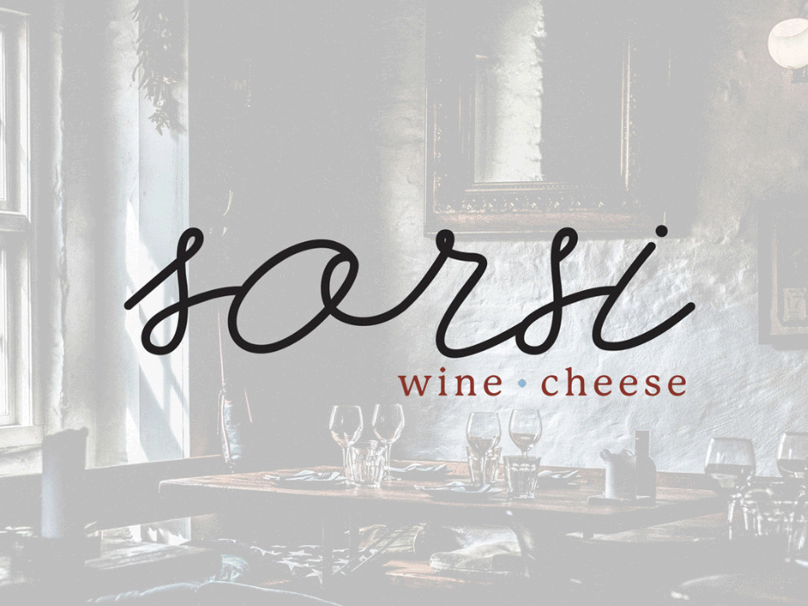 sorsi — wine & cheese