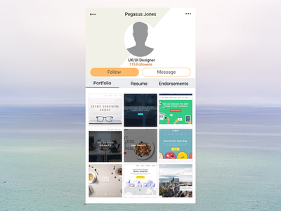 Profile Pic @dailyui figma figmadesign graphic design profile sketch socialmedia ux