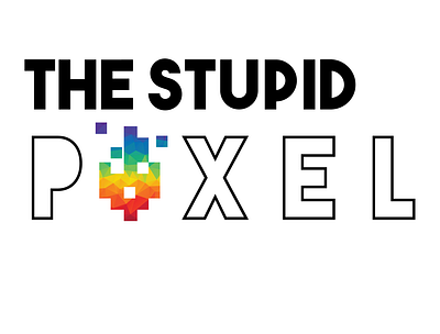 The Stupid Pixel Logo brand design logo portfolio portugal vector