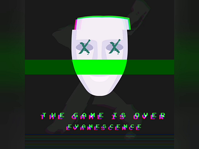 The Game is Over! design evanescence fanart graphicdesign illustration music portfolio video