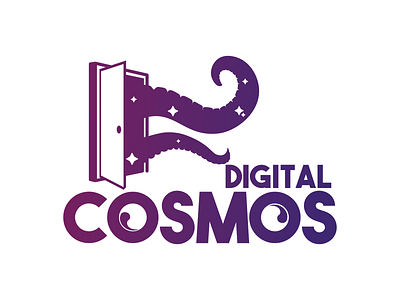 Logo Digital Cosmos branding design graphicdesign illustration logo logotype logotypedesign portfolio vector