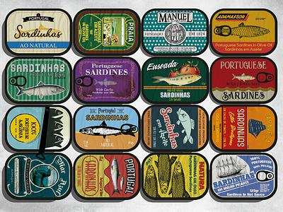 Portuguese Sardine Cans