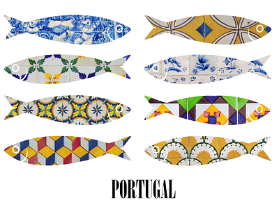 Tile or Sardine? Why not both? design lisbon photoediting photography photoshop portfolio portugal portuguesetiles sardine tiles