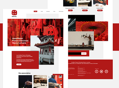 Webdesign 3.0 Chinenancy design ui ux webdesign website design