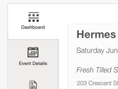 Dashboard Tab Detail
