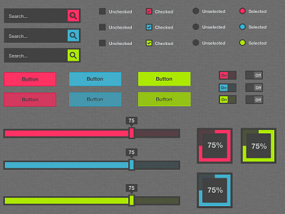 Dark GUI Kit