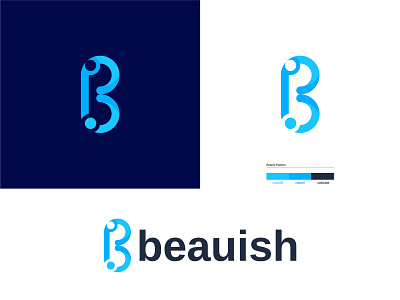Beauish B Latter abstract animal animation branding design icon illustration lettering minimal typography ui ux