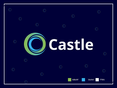 Castle Logo animation branding icon illustration lettering typography ui ux vector website