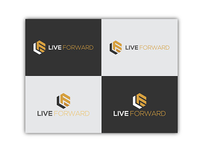 Live Frward Corporate Logo app branding design icon illustration lettering logo typography ui ux vector