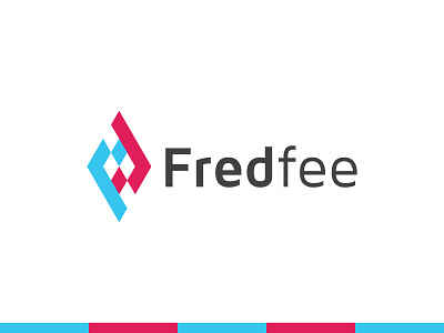 Fredfee Corporate Logo app art flat icon illustrator minimal ux vector web website