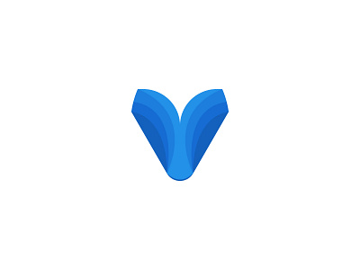 V Logo Design