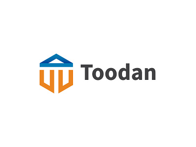 Toodan logo branding design flat icon illustration lettering minimal typography ui ux